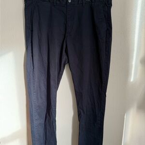 Me s 40x34 Navy Tommy Hilfiger Preppy Formal Business Casual Wedding Dress Pants